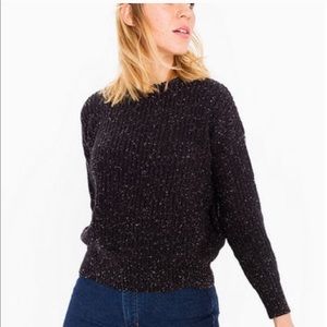 American Apparel speckled sweater